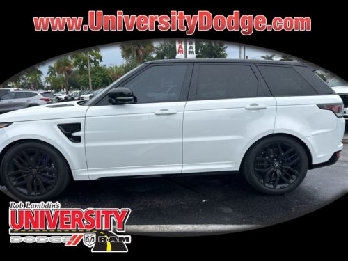 2017 land rover range rover sport 5.0l v8 supercharged svr