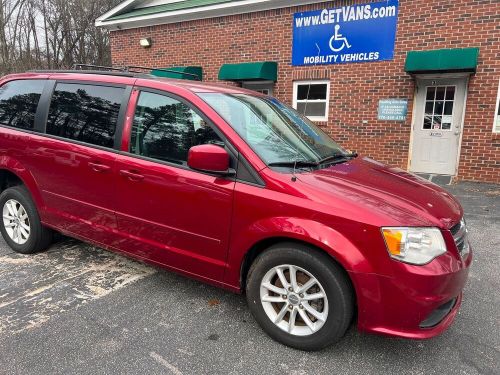 2016 dodge grand caravan sxt. handicap wheelchair accessible rear entry