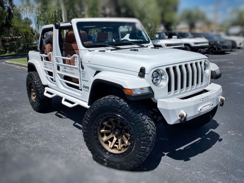 2021 jeep wrangler unlimited diesel sahara leather hardtop lifted loaded ocd4x4