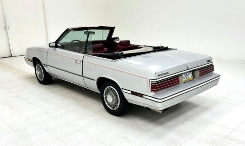 1985 chrysler lebaron turbo convertible