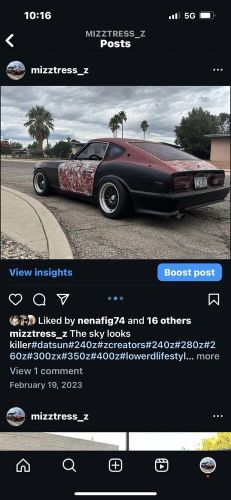 1973 datsun 240z