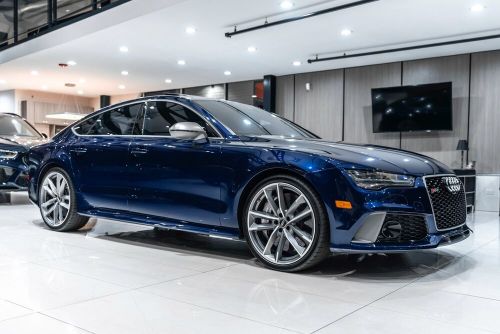 2018 audi rs7 4.0t quattro performance audi titanium sport exhaust! only 30k