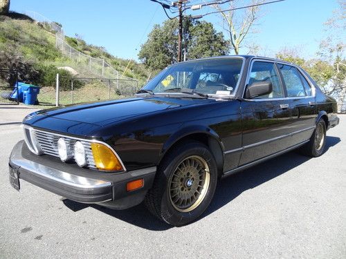 1 owner 86 bmw 735i e23 sedan 7 series 3.5l inline 6 last year model youngtimer