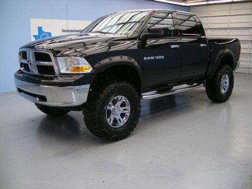 We finance!!!  2011 dodge ram 1500 slt 4x4 lift flexfuel auto chrome!!!