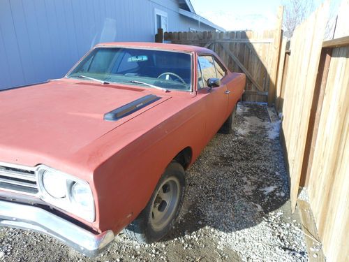 1969 plymouth roadrunner, mopar, classic muscle car