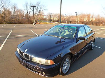 2001 bmw 530i leather heated seats fog lights sunroof  no reserve