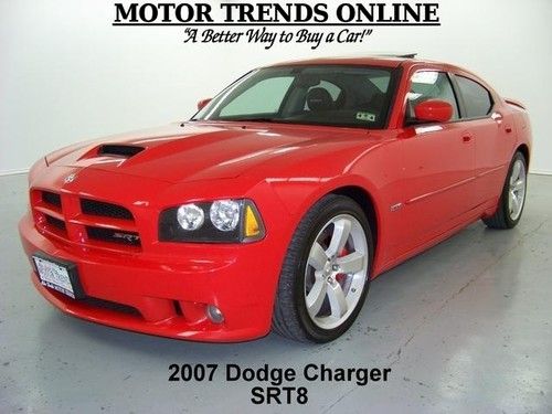 Srt8 srt-8 navigation dvd sunroof hemi 6.1 bluetooth 2007 dodge charger 34k