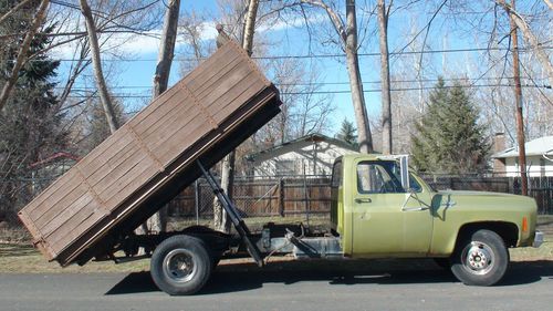 1974 chevrolet c-30 dumpbed