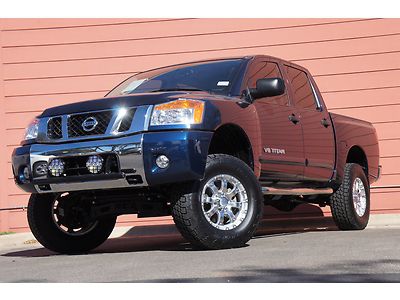 2011 nissan titan rwd crew cab 5.6l v8 navigation leather