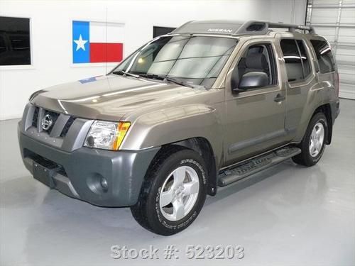 2006 nissan xterra se auto side steps roof rack 61k mi texas direct auto