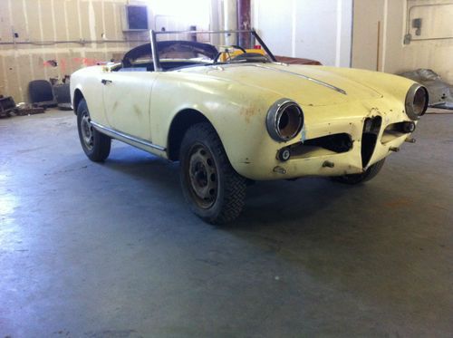 1959 alfa romeo giulietta 750 spider numbers matching