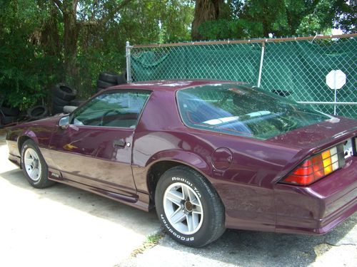 1992 chevrolet camaro rs heritage edition coupe 2-door 3.1l