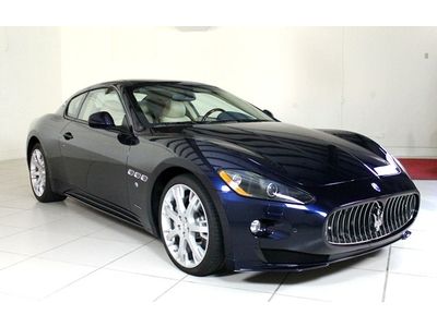 2012 maserati granturismo coupe, blu oceano/sabbia