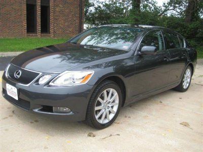 2007 lexus gs 350 all wheel drive  navigation, sunroof, camera