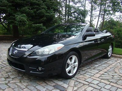 2007 toyota camry solara converible highway miles drives like new no reserve!