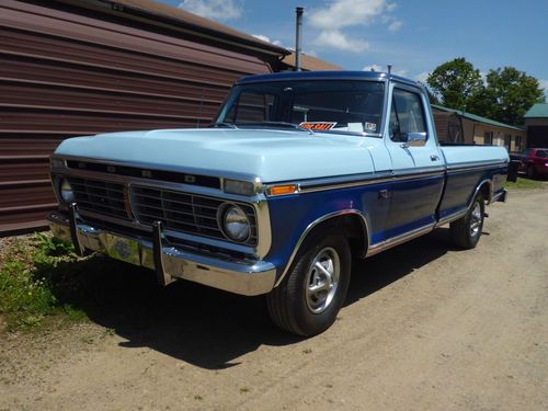 Survivor 1974 ford f-100---original &amp; rust free!