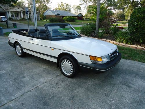 1993 saab 900s convertible 2.1 litre