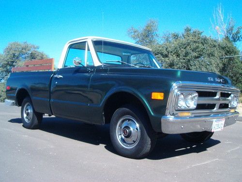 1969 gmc short bed v8 1 owner rust free