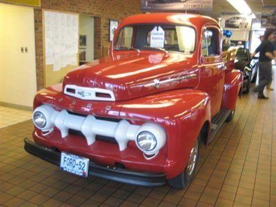 1952 ford f-1 , 6 clyinder 3 speed,  restored,  multiple show winner