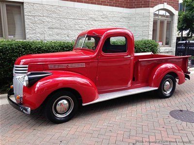 1941 chevy ak pickup 235cid loadmaster 4-speed manual 115" regular cab &amp; bed i-6