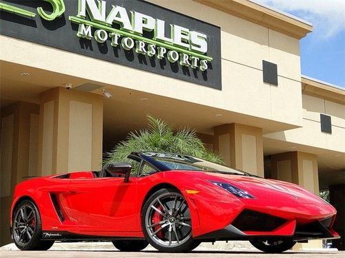 2013 lamborghini gallardo lp 570-4 spyder performante automatic 2-door convertib