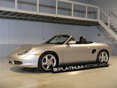 2002 porsche boxster s roadster, 1 owner, 18k miles, loaded, drives excellent