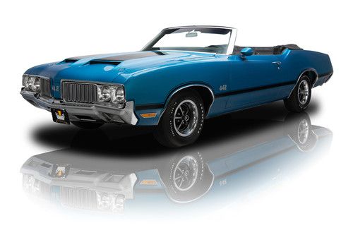 Frame off built cutlass 442 convertible 455 4 speed a/c