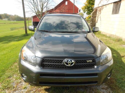 Toyota rav 4 2008 4wd dark metalic gray  excellant to very good condition