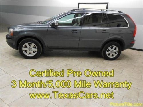 07 volvo xc90 leather memory seats sunroof keyless cpo warranty carfax certified