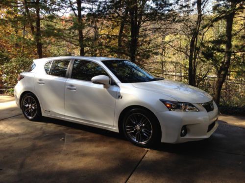 2012 lexus ct200h base hatchback 4-door 1.8l