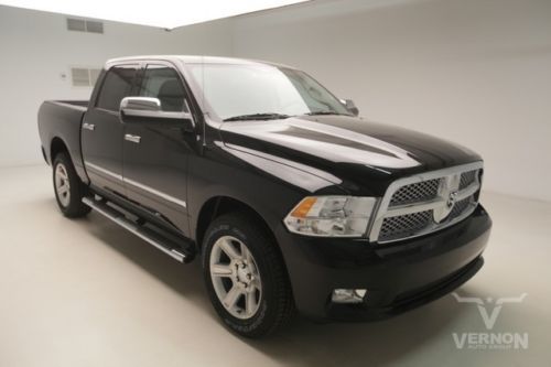 2012 laramie limited crew 4x4 navigation sunroof leather heated rear dvd hemi