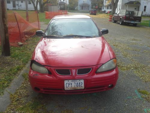 1999 pontiac grand am se sedan 4-door 2.4l