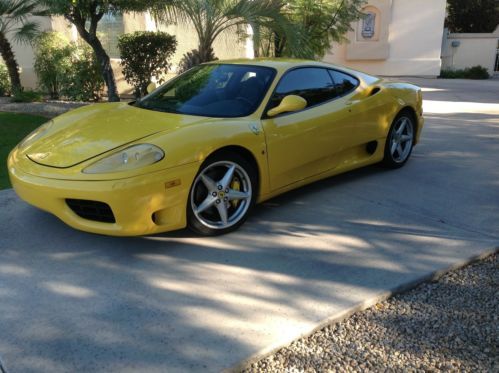 2000 ferrari 360 modena coupe 2-door 3.6l