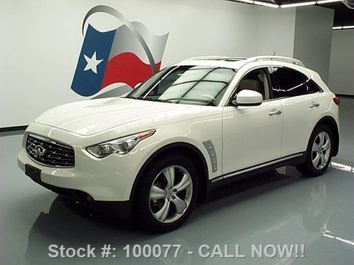 2009 infiniti fx35 deluxe touring premium sunroof 57k texas direct auto