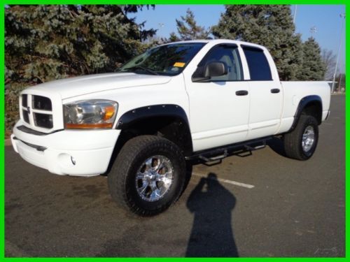 2006 dodge ram 1500 slt quad cab 4x4 one owner clean carfax 5.7l hemi no reserve