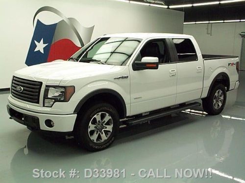 2011 ford f-150 fx4 crew 4x4 ecoboost rear cam only 17k texas direct auto