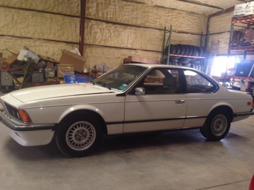 1986 bmw euro 635csi 83k miles all original west texas solid car