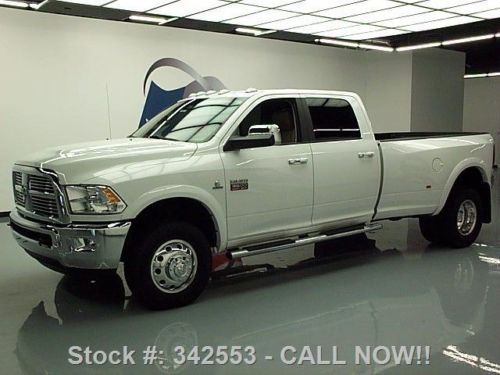 2012 dodge ram 3500 laramie diesel 4x4 nav rear cam 13k texas direct auto