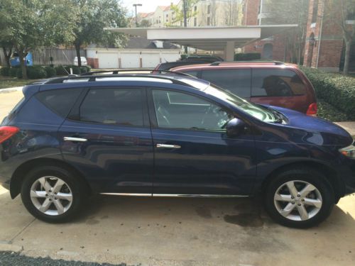 2009 nissan murano sl sapphire blue sport utility 4-door 3.5l