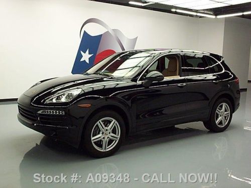 2011 porsche cayenne tiptronic awd sunroof nav 19&#039;s 14k texas direct auto