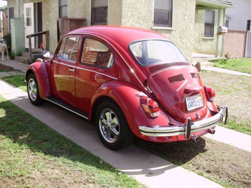 Rare tourist vacation vw 1970 volkswagen bug