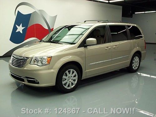 2014 chrysler town &amp; country touring leather dvd 19k mi texas direct auto