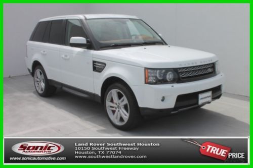 2013 range rover sport supercharged 5.0l v8 w/ nav/ roof/ bk up cam ~cpo cert!