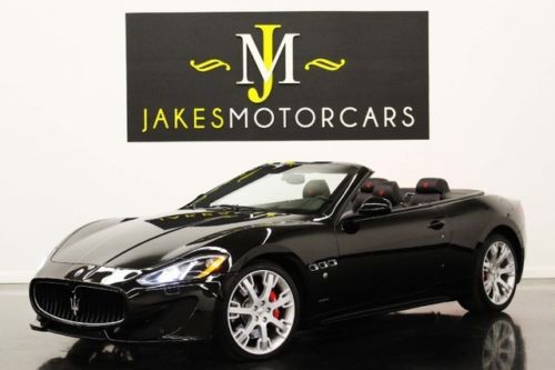 2013 gran turismo convertible sport, black/black, $149k msrp, 1-owner, pristine!