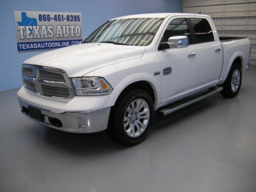 We finance!!  2013 ram 1500 laramie longhorn hemi nav heated seats 9k texas auto