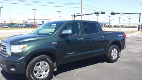 2008 toyota tundra crewmaxx limited 4x4 with trd, 1 owner, navigation back up