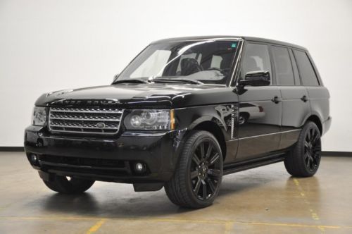 11 range rover hse supercharged, backupcam, powerrunboards, factorywarranty