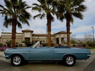 1963 pontiac lemans - gto convertoble tri-power 4 speed selling no reserve!