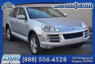 2008 porsche cayenne v6 heated seats parking sensors window shades warranty