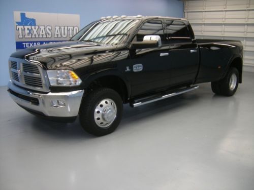 We finance!!! 2012 dodge ram 3500 laramie longhorn 4x4 diesel dually texas auto